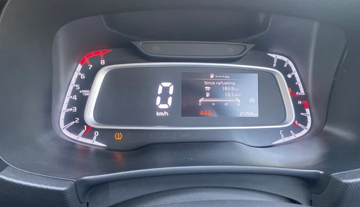 2024 KIA SONET Gravity 1.2 Petrol MT, Petrol, Manual, 21,701 km, Odometer Image