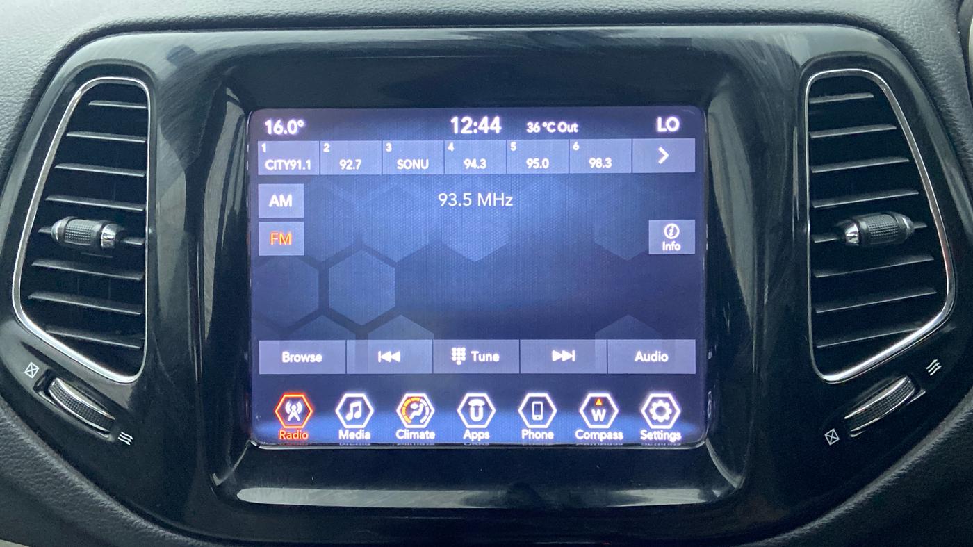 2019 Jeep Compass 1.4 LIMITED PLUS AT, Petrol, Automatic, 23,457 km, Touchscreen Infotainment System