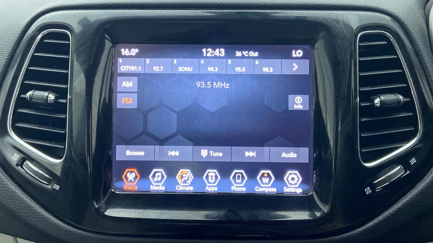 2019 Jeep Compass 1.4 LIMITED PLUS AT, Petrol, Automatic, 23,457 km, Infotainment System