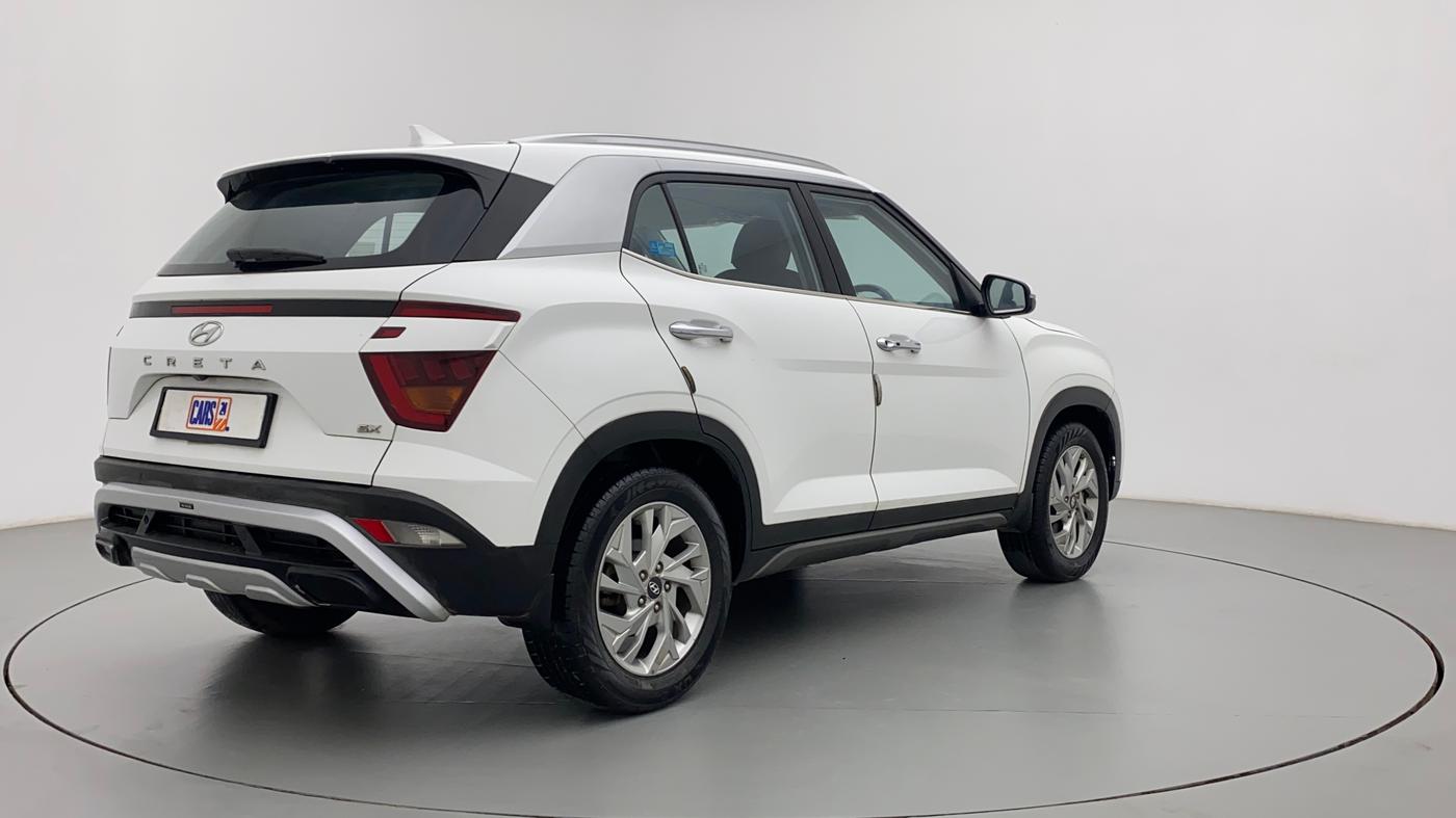 2020 Hyundai Creta SX 1.5 PETROL, Petrol, Manual, 30,359 km, Right Back Diagonal