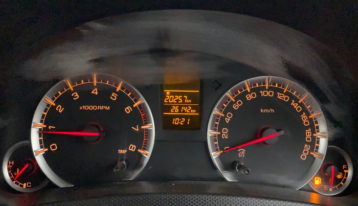 2014 Maruti Swift VXI, Petrol, Manual, 26,142 km, Odometer Image