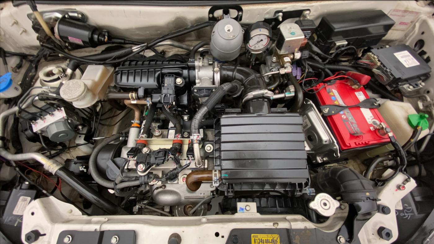 2020 Maruti Alto LXI CNG, CNG, Manual, 35,884 km, Open Bonet