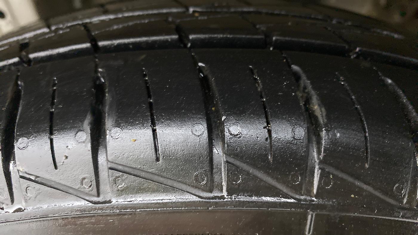 2020 Maruti Alto LXI CNG, CNG, Manual, 35,884 km, Right Rear Tyre Tread