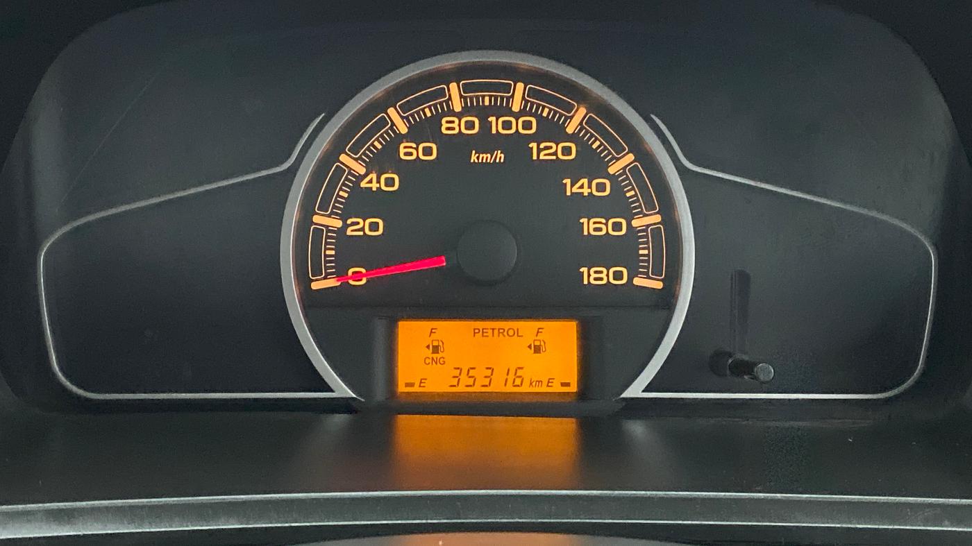 2020 Maruti Alto LXI CNG, CNG, Manual, 35,884 km, Odometer Image