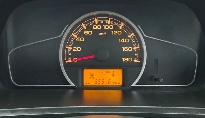 2020 Maruti Alto LXI CNG, CNG, Manual, 35,884 km, Odometer Image