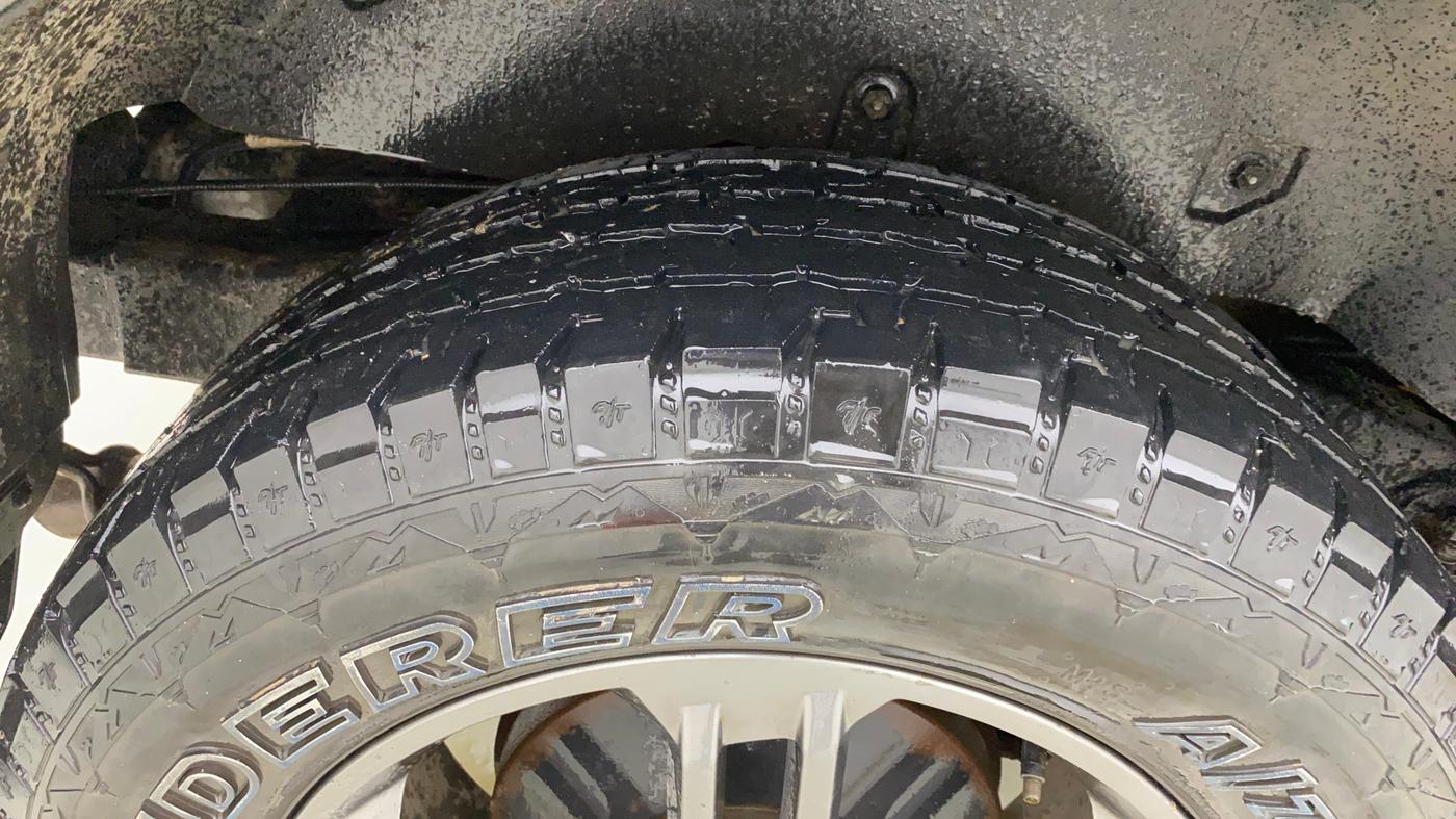 2022 Mahindra Thar LX D AT 4WD HT, Diesel, Automatic, 85,305 km, Right Rear Tyre Tread