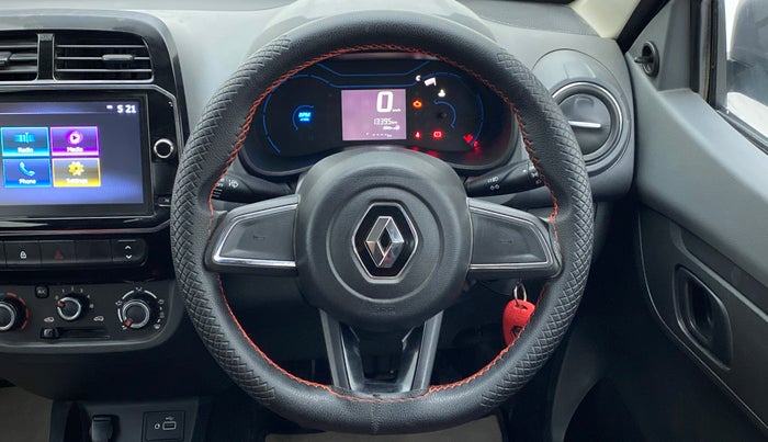 2021 Renault Kwid 1.0 RXT Opt, Petrol, Manual, 13,485 km, Steering Wheel Close Up