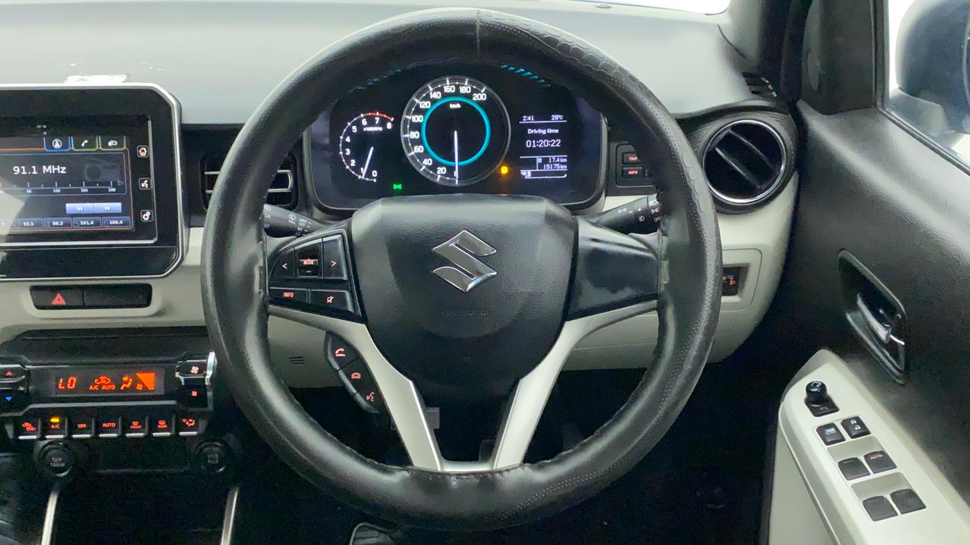 2017 Maruti IGNIS ALPHA 1.2, Petrol, Manual, 15,175 km, Steering Wheel Close Up
