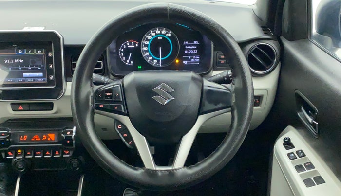 2017 Maruti IGNIS ALPHA 1.2, Petrol, Manual, 15,175 km, Steering Wheel Close Up