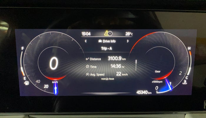 2022 Mahindra XUV700 AX 3 P MT 5 STR, Petrol, Manual, 45,328 km, Odometer Image