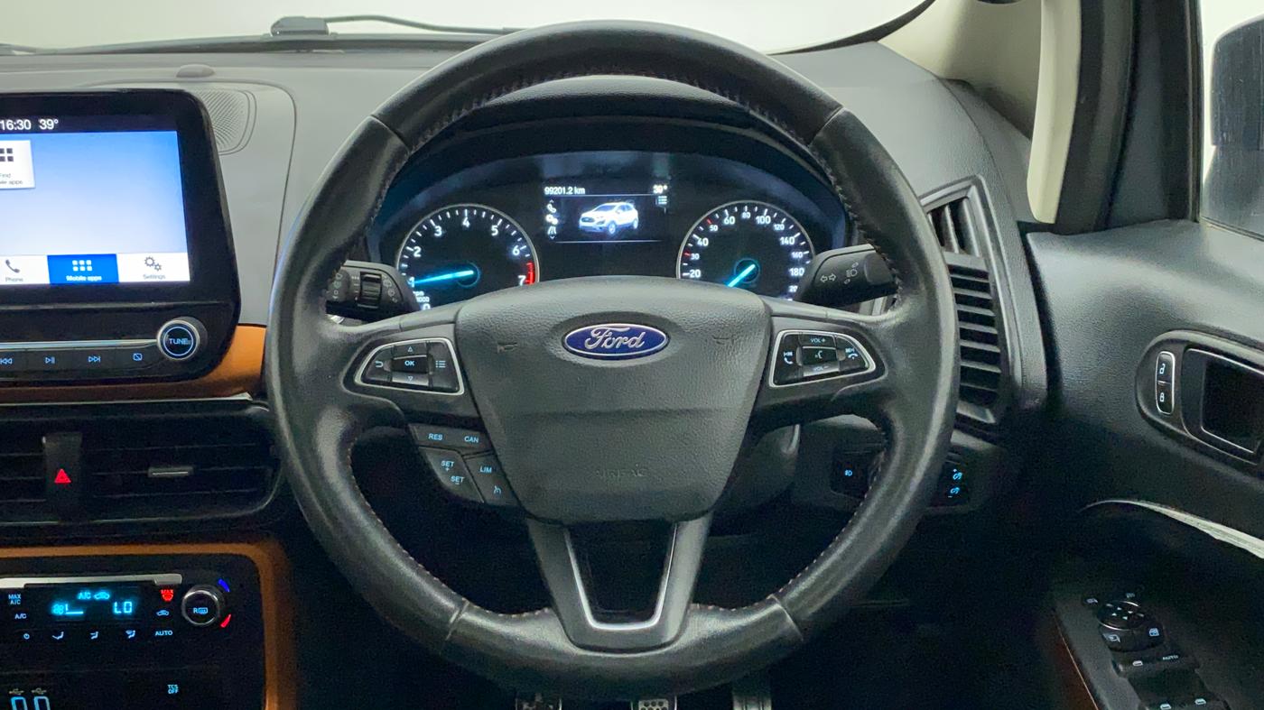 2018 Ford Ecosport TITANIUM 1.0L ECOBOOST SPORTS(SUNROOF), Petrol, Manual, 99,201 km, Steering Wheel Close Up