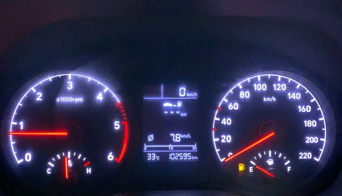 2018 Hyundai Verna 1.6 CRDI SX, Diesel, Manual, 1,02,652 km, Odometer Image