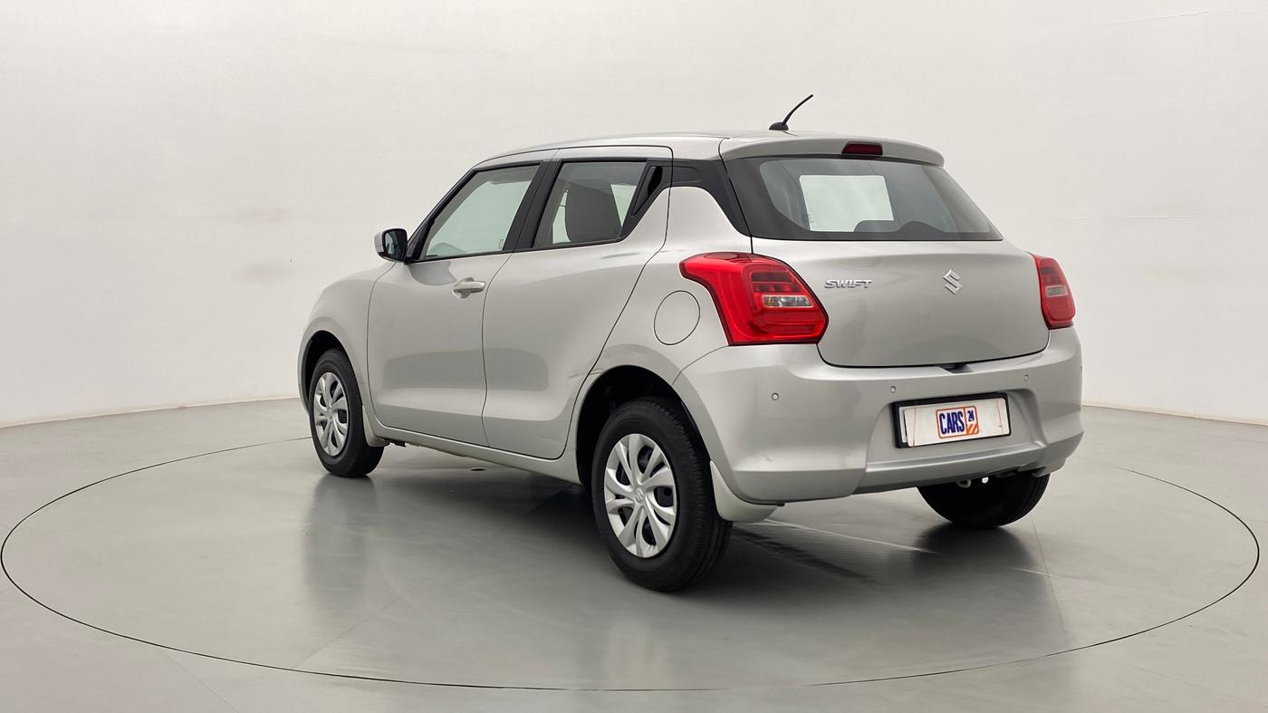 2021 Maruti Swift VXI D, Petrol, Manual, 3,657 km, Left Back Diagonal