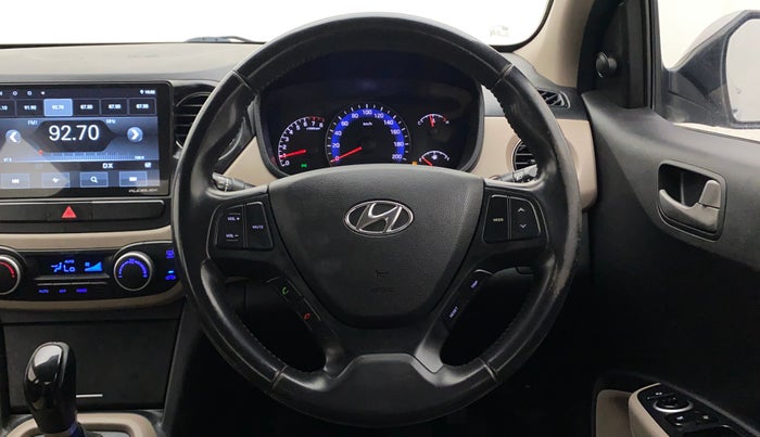 2014 Hyundai Xcent SX AT 1.2 (O), Petrol, Automatic, 73,359 km, Steering Wheel Close Up