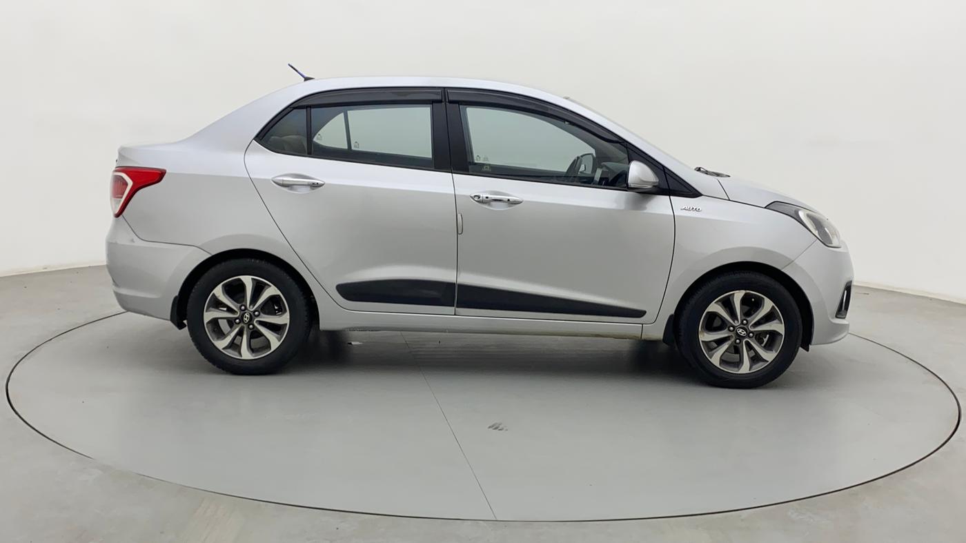 2014 Hyundai Xcent SX AT 1.2 (O), Petrol, Automatic, 73,359 km, Right Side View