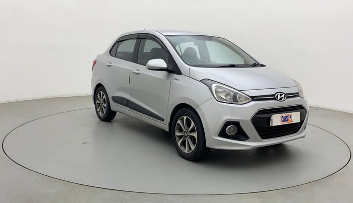 2014 Hyundai Xcent SX AT 1.2 (O), Petrol, Automatic, 73,359 km, Right Front Diagonal