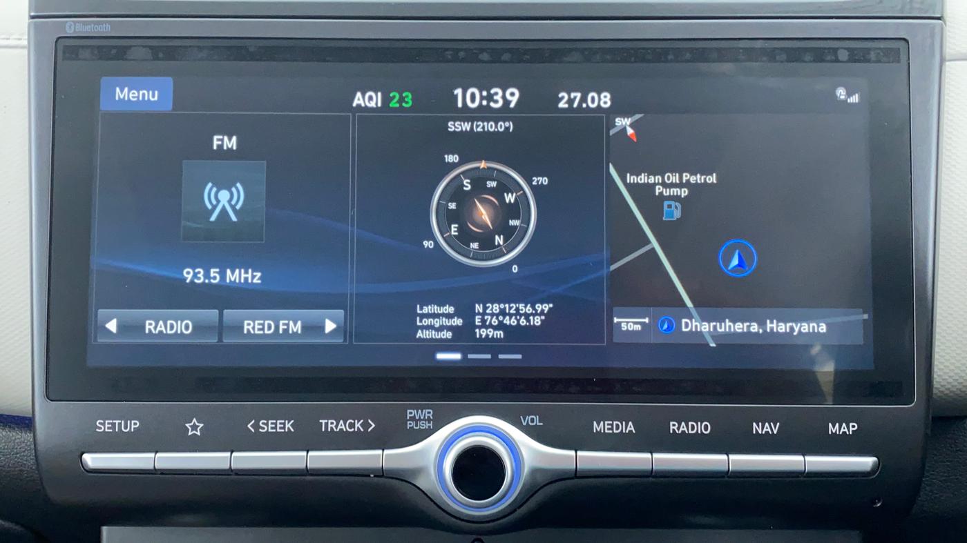 2020 Hyundai Creta 1.5 SX (O) AT, Petrol, Automatic, 17,110 km, Infotainment System