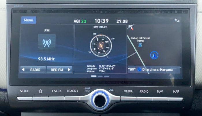 2020 Hyundai Creta 1.5 SX (O) AT, Petrol, Automatic, 17,110 km, Infotainment System