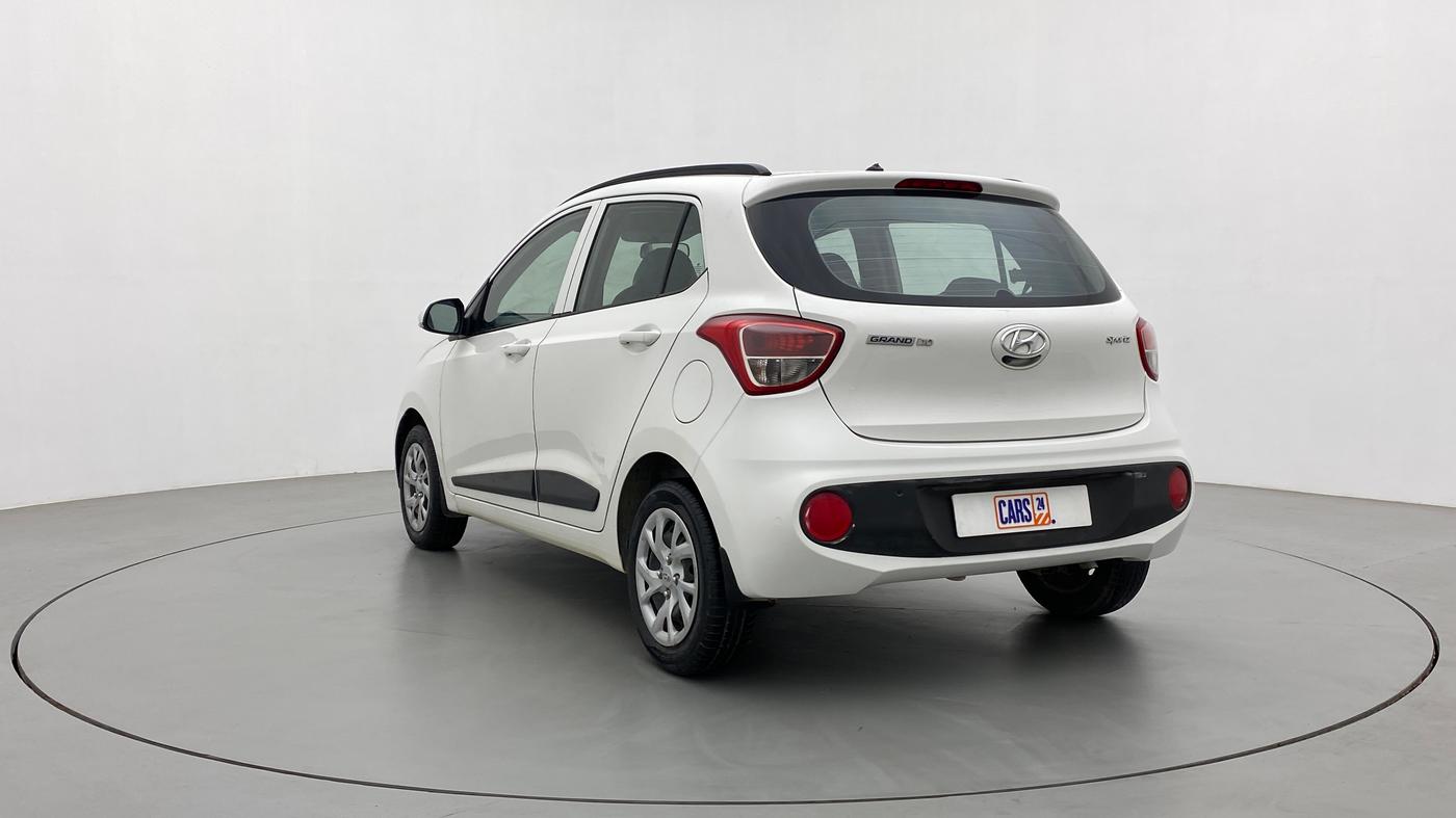 2018 Hyundai Grand i10 SPORTZ 1.2 KAPPA VTVT, Petrol, Manual, 67,181 km, Left Back Diagonal