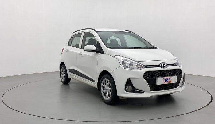 2018 Hyundai Grand i10 SPORTZ 1.2 KAPPA VTVT, Petrol, Manual, 67,181 km, Right Front Diagonal
