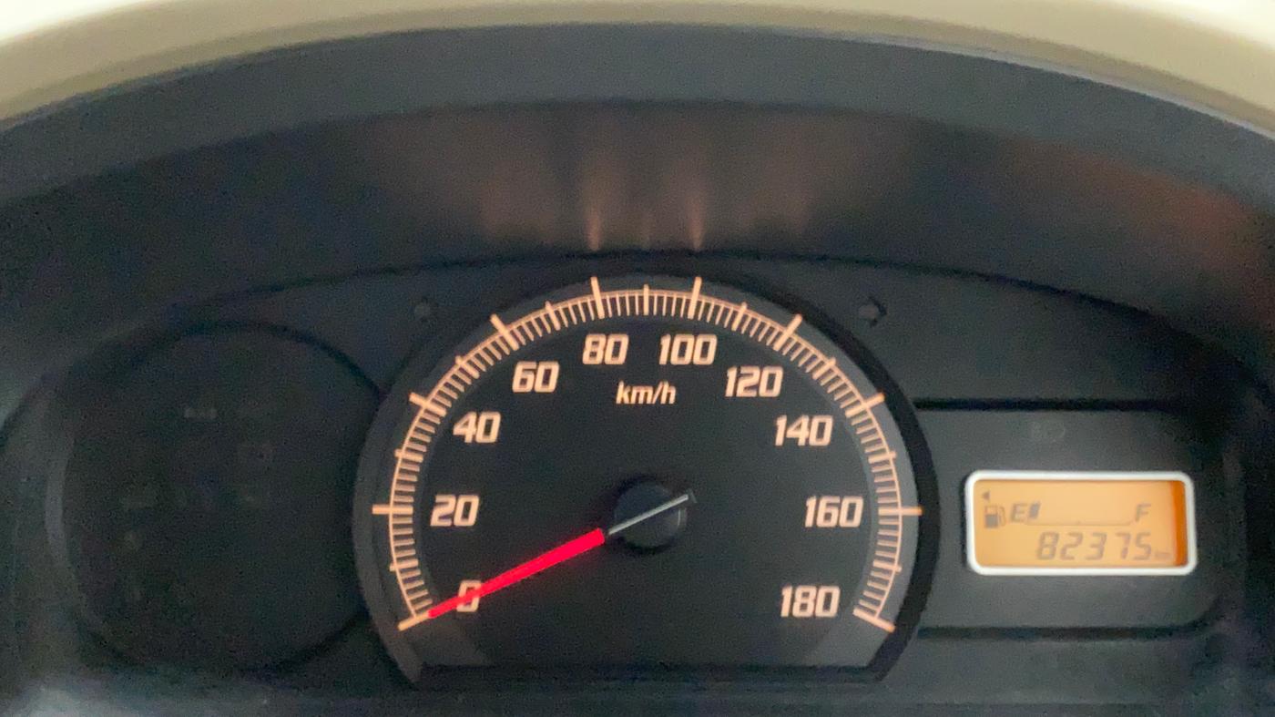 2011 Maruti Zen Estilo LXI, CNG, Manual, 82,374 km, Odometer Image