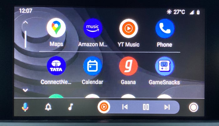 2021 Tata NEXON XZA+(O) DARK EDITION 1.2 RTN, Petrol, Automatic, 26,940 km, Apple CarPlay and Android Auto