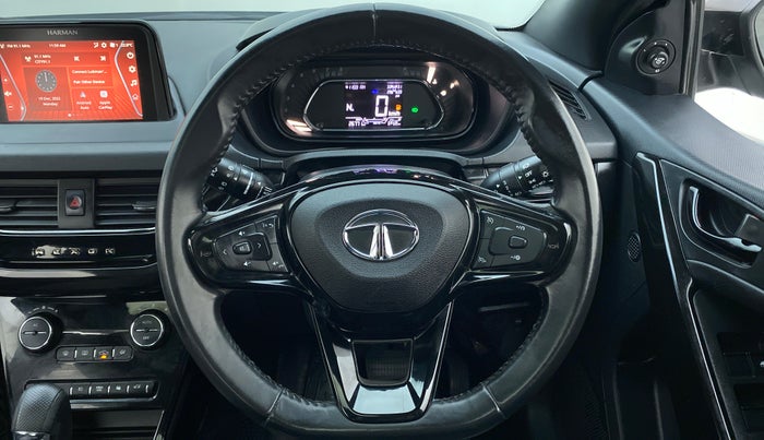 2021 Tata NEXON XZA+(O) DARK EDITION 1.2 RTN, Petrol, Automatic, 26,940 km, Steering Wheel Close Up