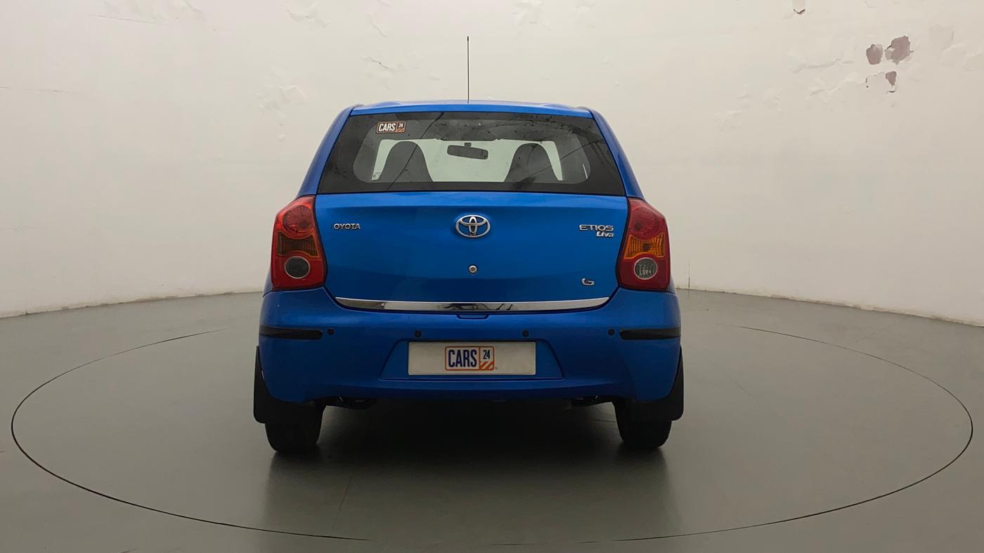 2011 Toyota Etios Liva G, Petrol, Manual, 75,554 km, Back/Rear