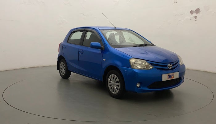 2011 Toyota Etios Liva G, Petrol, Manual, 75,554 km, Right Front Diagonal