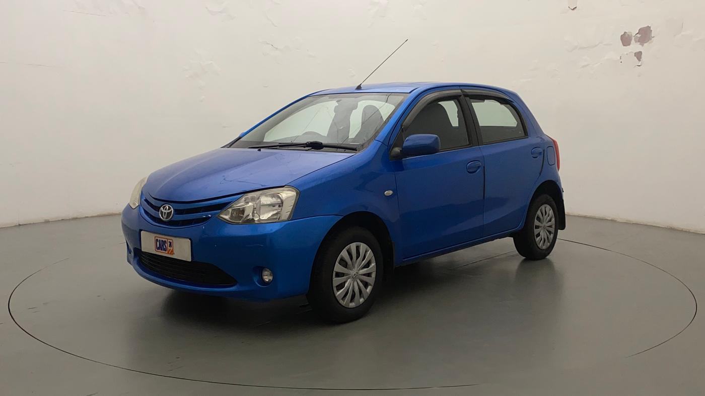 2011 Toyota Etios Liva G, Petrol, Manual, 75,554 km, Left Front Diagonal
