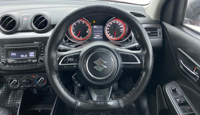 2018 Maruti Swift VXI, Petrol, Manual, 41,672 km, Steering Wheel Close Up