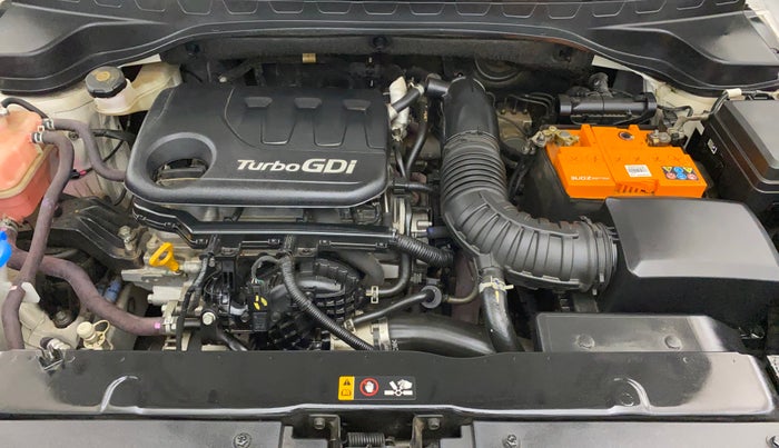 2021 KIA SONET HTX 1.0 IMT, Petrol, Manual, 28,464 km, Engine View