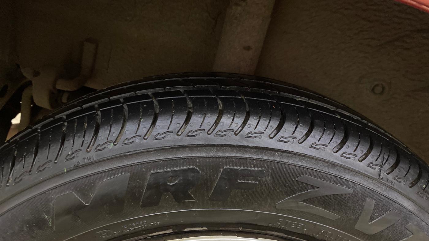 2017 Maruti Celerio ZXI AMT, Petrol, Automatic, 49,377 km, Right Rear Tyre Tread