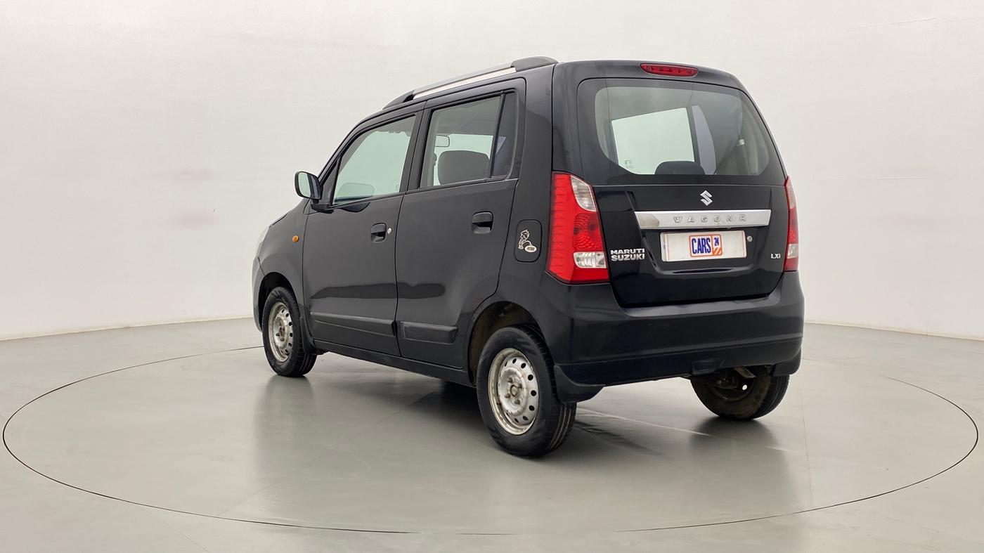 2011 Maruti Wagon R 1.0 LXI, Petrol, Manual, 80,981 km, Left Back Diagonal