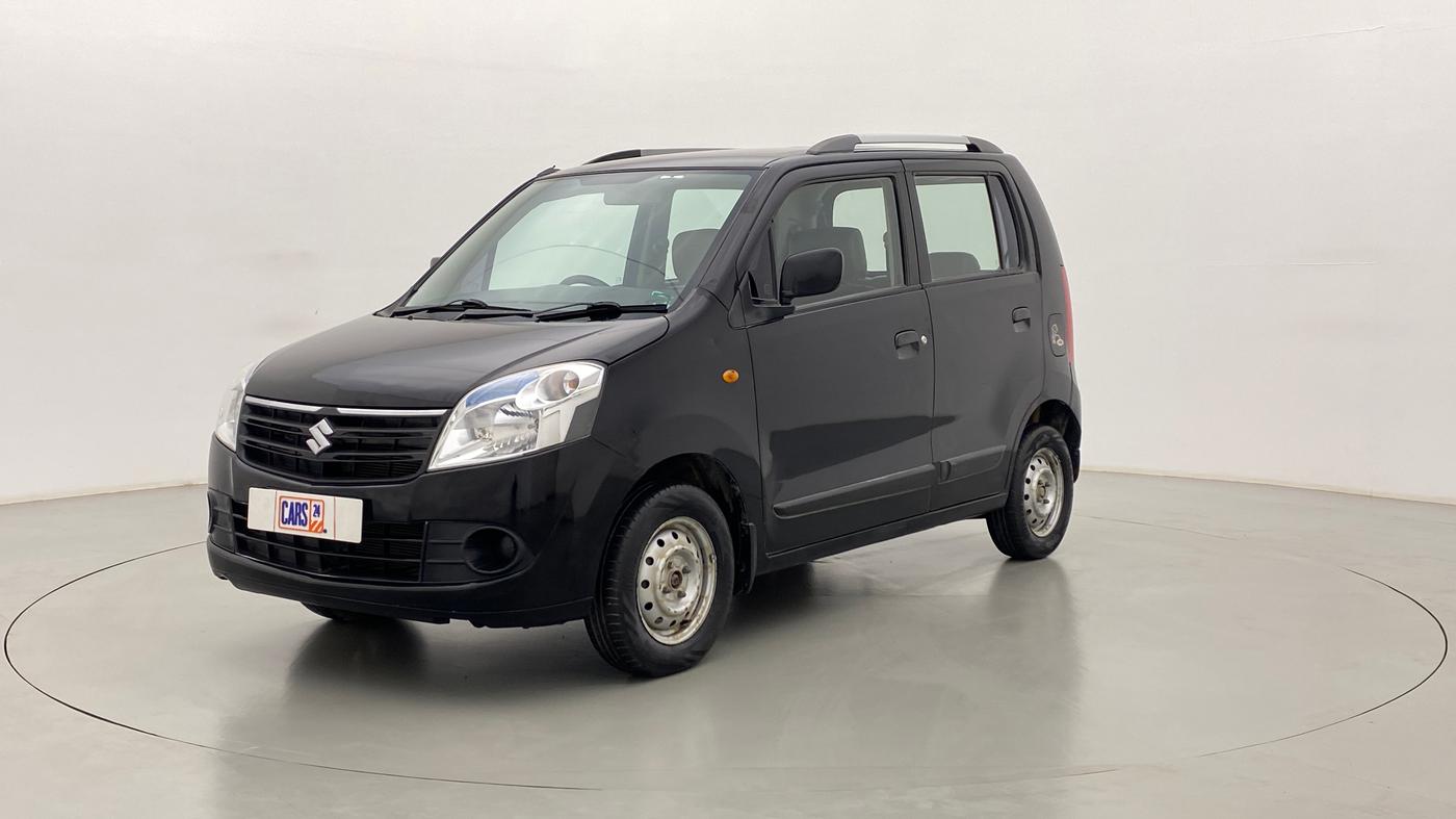 2011 Maruti Wagon R 1.0 LXI, Petrol, Manual, 80,981 km, Left Front Diagonal