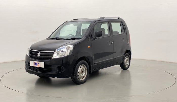 2011 Maruti Wagon R 1.0 LXI, Petrol, Manual, 80,981 km, Left Front Diagonal