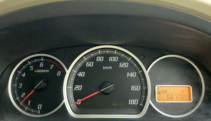 2010 Maruti Zen Estilo VXI, Petrol, Manual, 56,172 km, Odometer Image