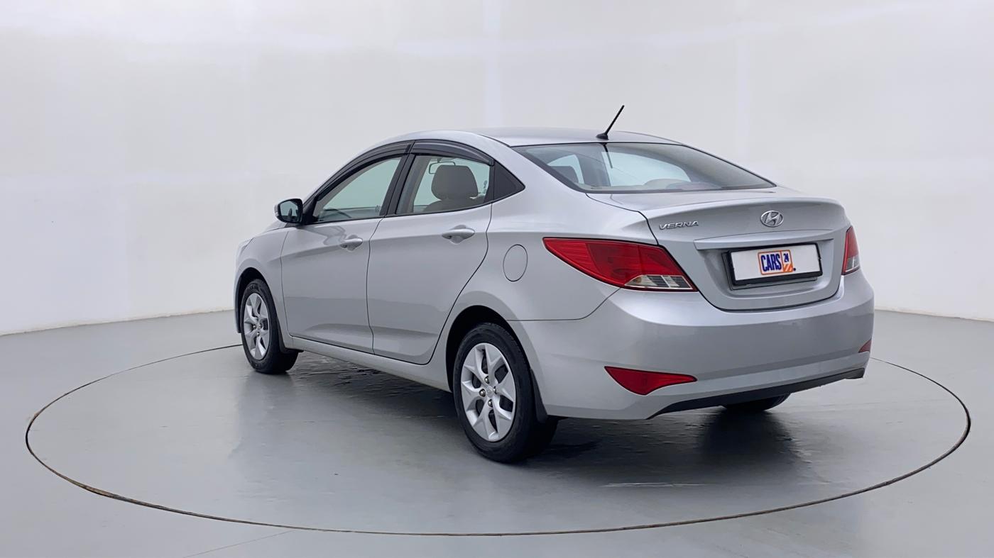 2015 Hyundai Verna FLUIDIC 1.4 VTVT, Petrol, Manual, 17,957 km, Left Back Diagonal (45- Degree) View
