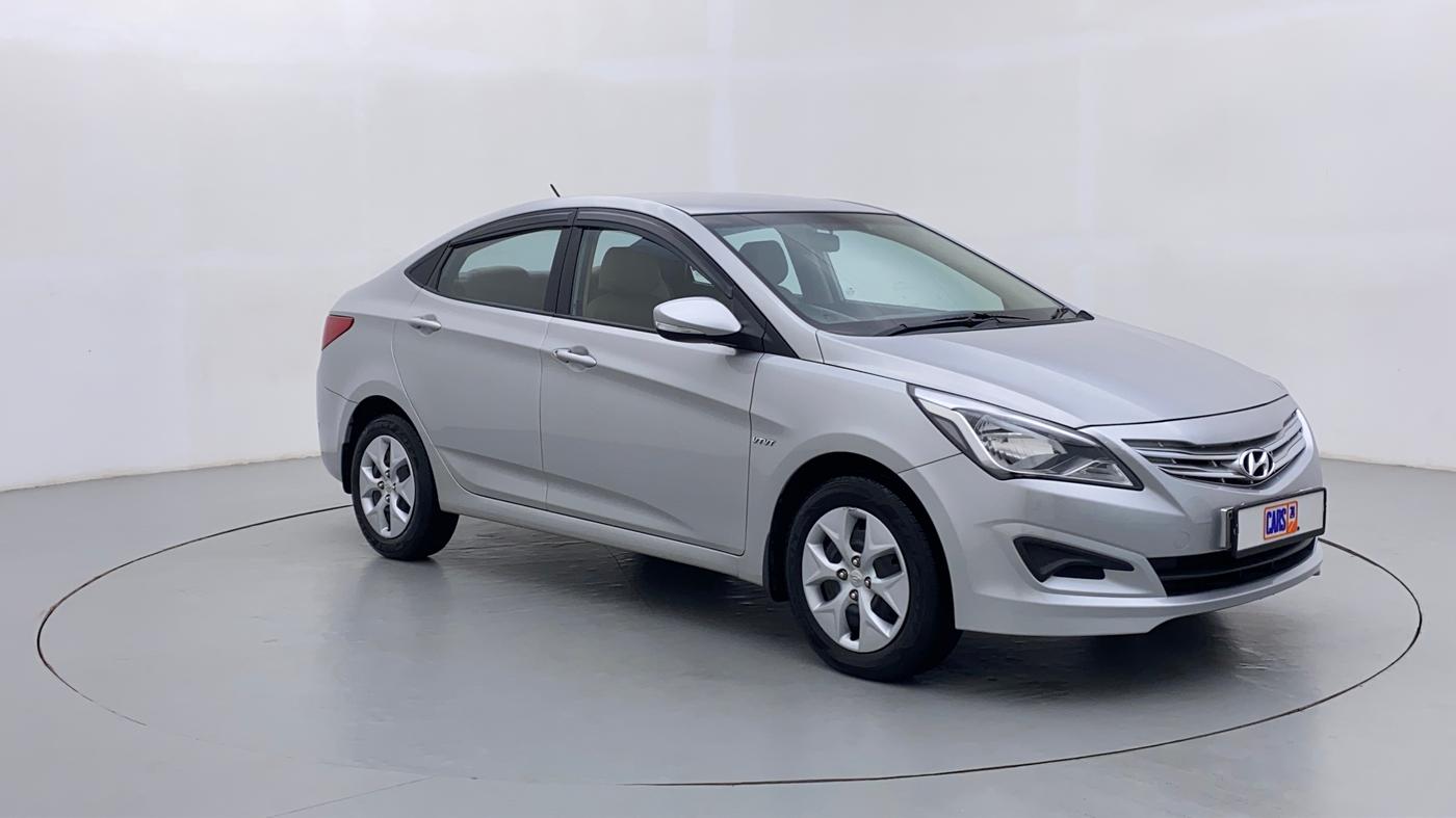 2015 Hyundai Verna FLUIDIC 1.4 VTVT, Petrol, Manual, 17,957 km, Right Front Diagonal (45- Degree) View
