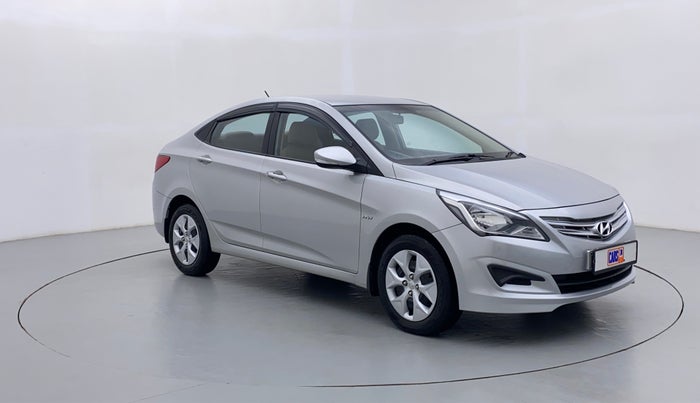 2015 Hyundai Verna FLUIDIC 1.4 VTVT, Petrol, Manual, 17,957 km, Right Front Diagonal (45- Degree) View