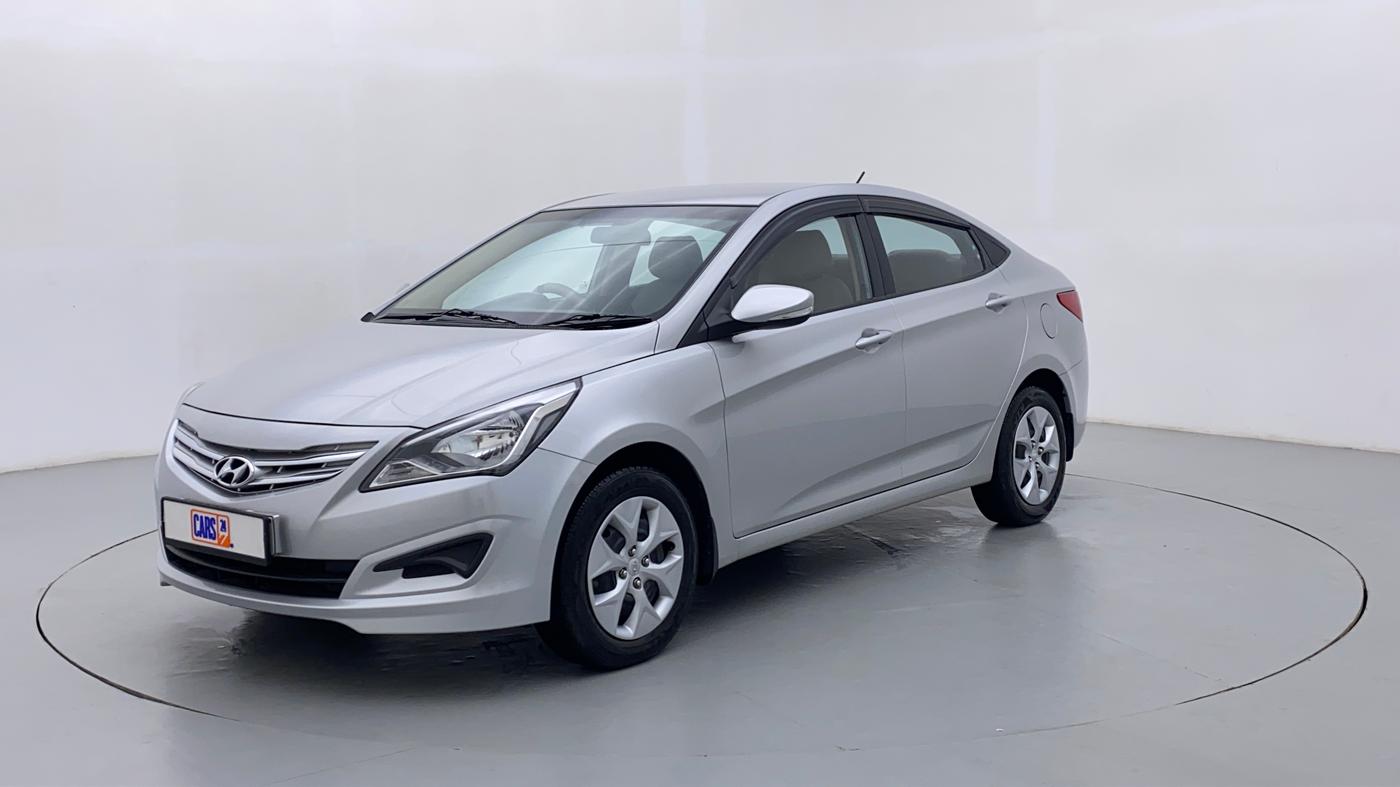 2015 Hyundai Verna FLUIDIC 1.4 VTVT, Petrol, Manual, 17,957 km, Left Front Diagonal (45- Degree) View