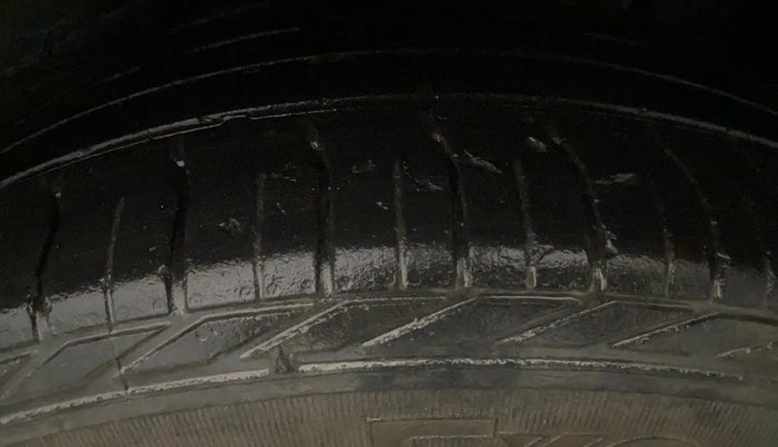 2021 Tata NEXON XZA PLUS (O) DIESEL, Diesel, Automatic, 60,757 km, Left Rear Tyre Tread