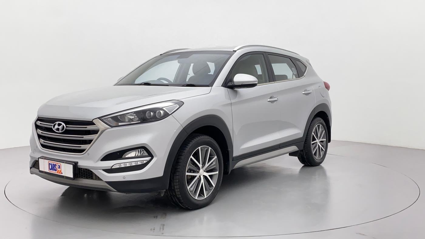 2017 Hyundai Tucson 4WD AT GLS DIESEL, Diesel, Automatic, Left Front Diagonal (45- Degree) View