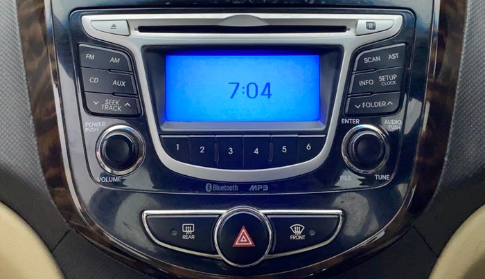 2014 Hyundai Verna FLUIDIC 1.6 VTVT SX, CNG, Manual, 79,988 km, Infotainment System