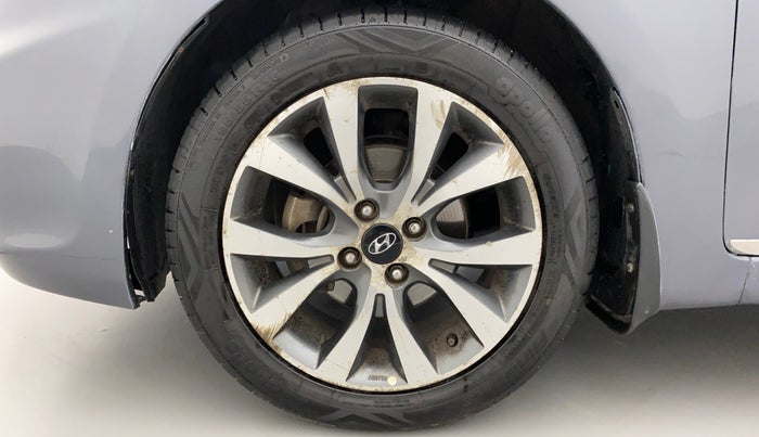 2014 Hyundai Verna FLUIDIC 1.6 VTVT SX, CNG, Manual, 79,988 km, Left Front Wheel