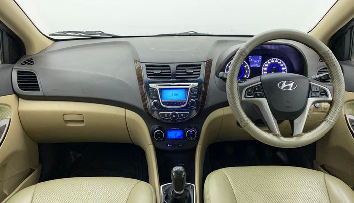 2014 Hyundai Verna FLUIDIC 1.6 VTVT SX, CNG, Manual, 79,988 km, Dashboard
