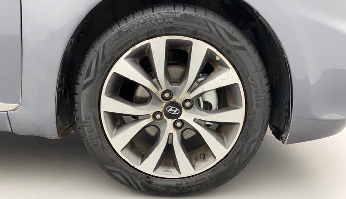 2014 Hyundai Verna FLUIDIC 1.6 VTVT SX, CNG, Manual, 79,988 km, Right Front Wheel
