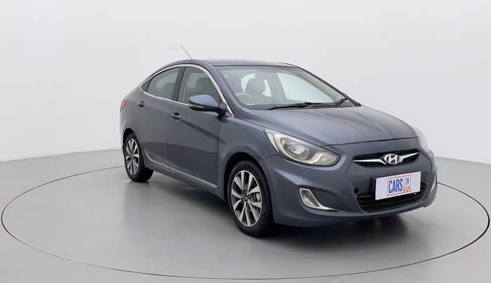 2014 Hyundai Verna FLUIDIC 1.6 VTVT SX, CNG, Manual, 79,988 km, Right Front Diagonal