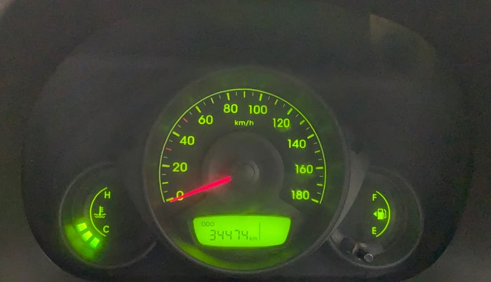 2014 Hyundai Eon ERA +, Petrol, Manual, 34,474 km, Odometer Image
