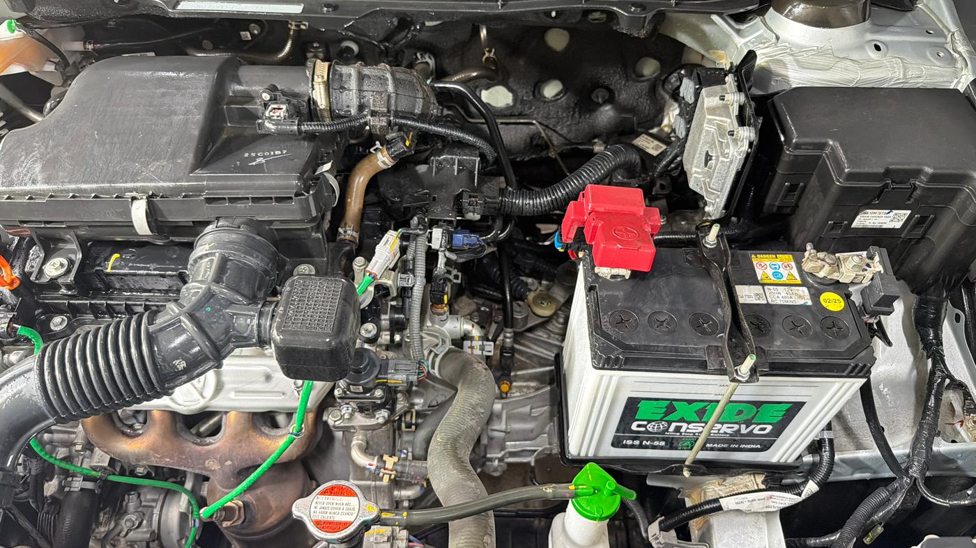 2025 Maruti Grand Vitara DELTA SMART HYBRID, Petrol, Manual, 9,915 km, Engine View - Left